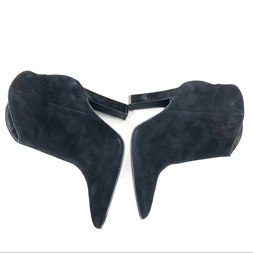 Marc Fisher Miggi Pointy Toe Bootie Black Sz 8.5 - Picture 7 of 8